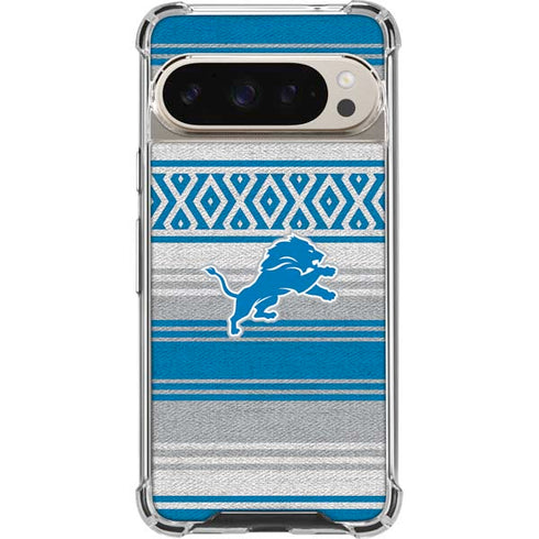 NFL Detroit Lions Trailblazer Pixel 9/9 Pro Clear Case